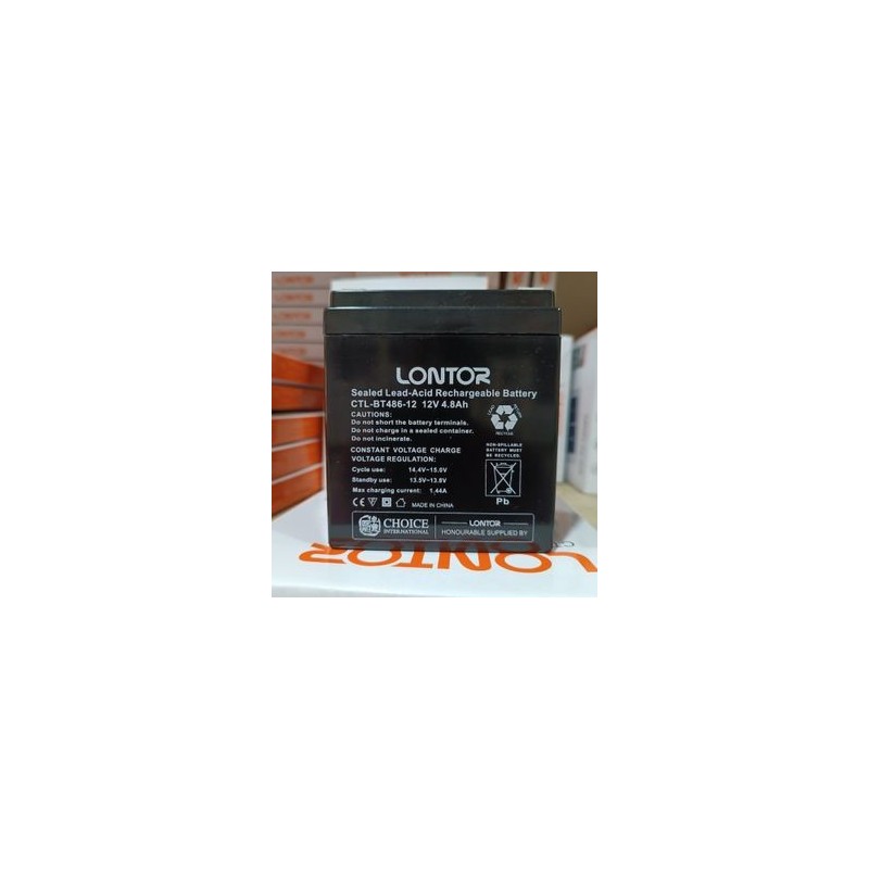 Lontor Rechargeable battery 5AH 12V