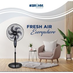 BRUHM 18" POWERFUL STAND FAN