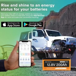 VESTWOODS 12V 200Ah Battery