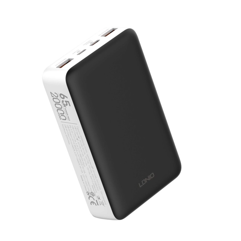 LDNIO Fast Charging Power Bank - 20000mAh 65W PQ27 LDNIO Fast Charging Power Bank - 20000mAh 65W PQ27