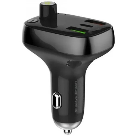 LDNIO C704q Bluetooth FM  Triple Usb Charger