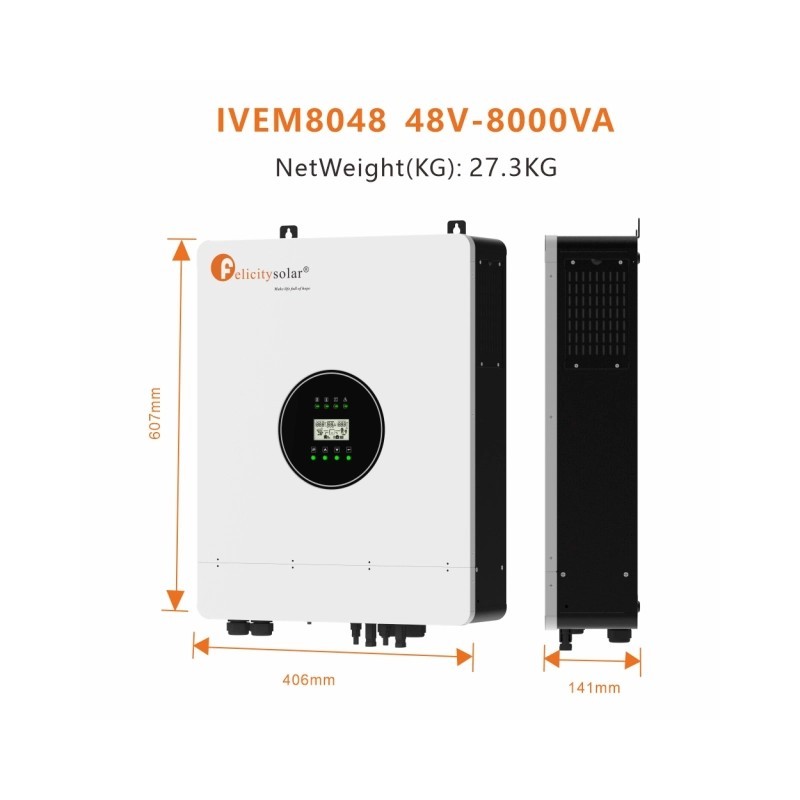8kva 48v IVEM Felicity Inverter 8kva 48v IVEM Felicity Inverter