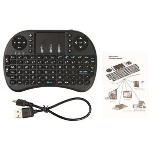 Colors Backlit I8 Mini Wireless Keyboard 2.4GHz Air Mouse With Touchpad For TV BOX Tablet PC
