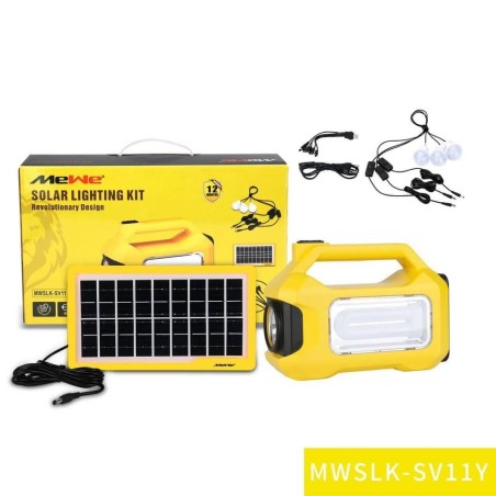 MWSLK-SV13Y Mewe Solar Lighting Kit