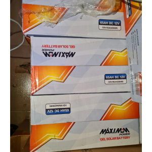 65ah 12v Power Maximum Gel Battery