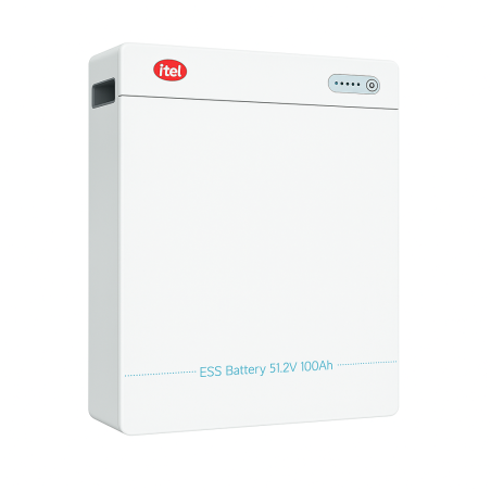 IP21 LITHIUM 51.2V 100AH 5.12KWH 48V + 6000 CYCLES ITEL BATTERY