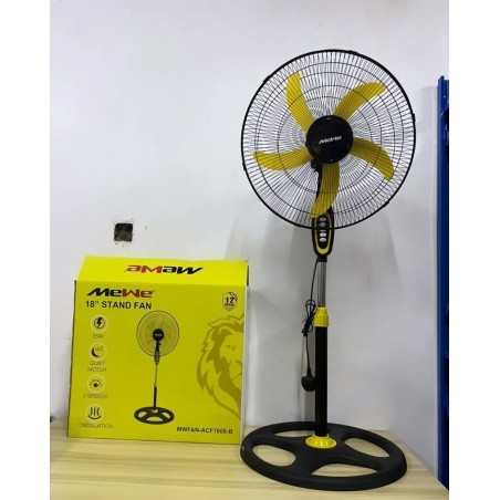 Mewe 18inchs rechargeable Standing Fan