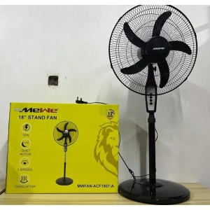 Mewe 18inchs rechargeable Standing Fan