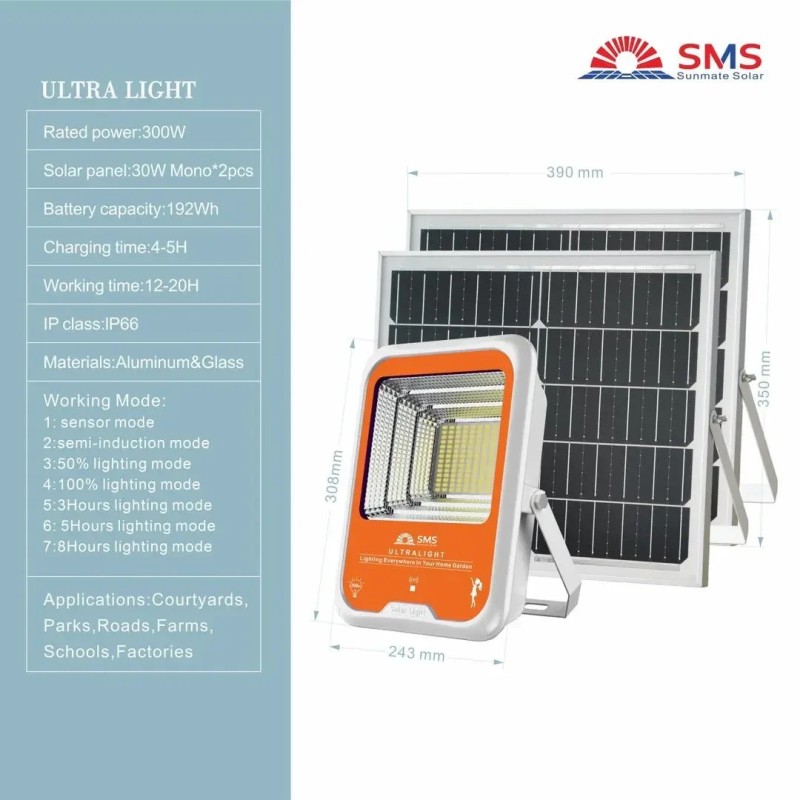 Sms 300W Ultral Flood Light