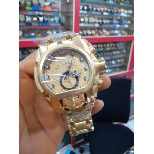 INVICTA Top Notch Gold Chain Watch