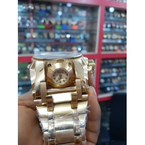 INVICTA Top Notch Gold Chain Watch