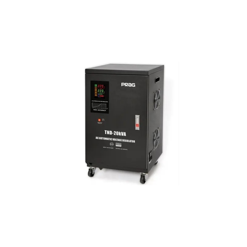 PRAG 20KVA 130-260V Servo Cabinet Voltage Stabilizer PRAG 20KVA 130-260V Servo Cabinet Voltage Stabilizer