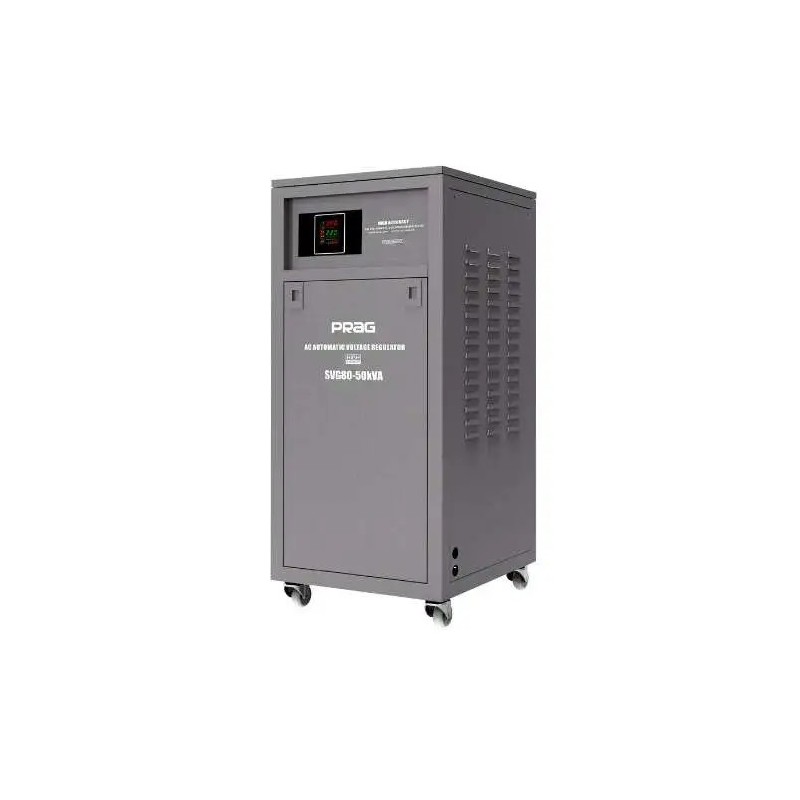 PRAG 50KVA 80-260V Servo Cabinet Voltage Stabilizer PRAG 50KVA 80-260V Servo Cabinet Voltage Stabilizer