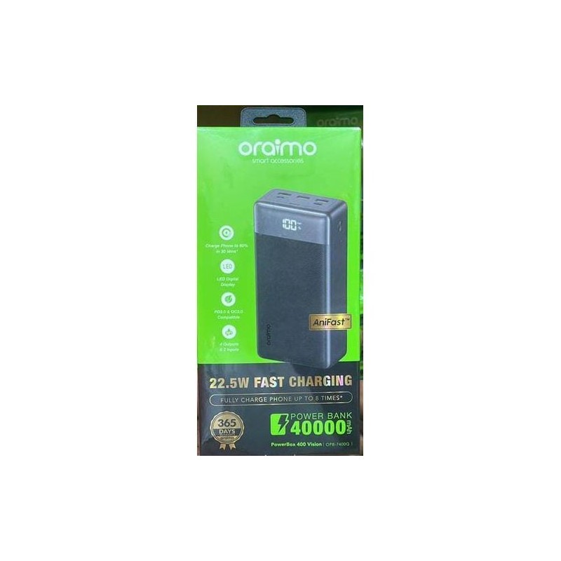Oraimo 40000mAh Powerbank Oraimo 40000mAh Powerbank