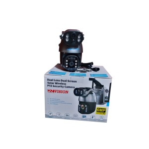 6MP Ultra HD Dual Lens Solar Wireless PTZ Security Camera
