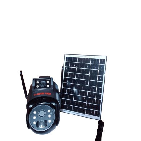 6MP Ultra Clarion View HD Duel Lens Wi Fi Security Solar Camera