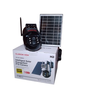 6MP Ultra Clarion View HD Duel Lens Wi Fi Security Solar Camera