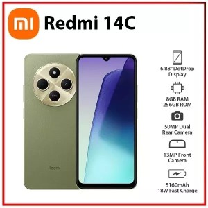REDMI 14C 256GB RAM 16GB ROM