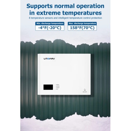 51.2V 100AH LITHARV BATTERY IP54