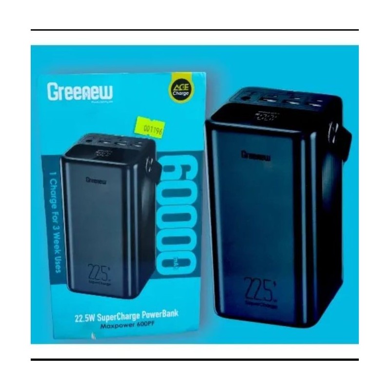 ITEL GREENEW 22.5W SUPERCHARGER POWERBANK
