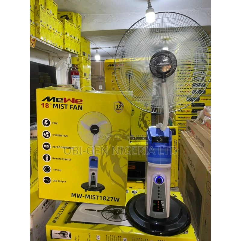 MEWE 18 MIST FAN MW-MIST1827