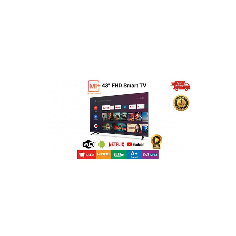 MEW3E LED FHD TV, 3HMDI,2USB,1RJ45input,1COAXIAL, SMART,1G+8G,DOUBLEGLASS WEBOS