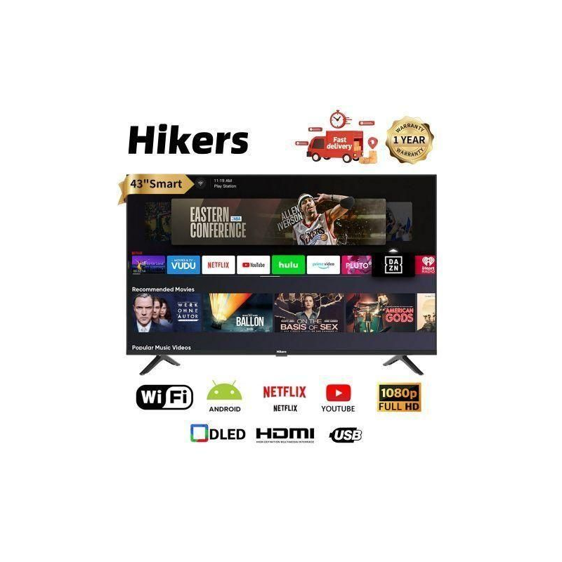 MEWE LED FHD TV 43inch DOUBLEGLASS WEBOS