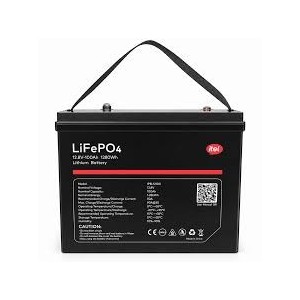 1.28KWH 12V 100A ITEL LITHIUM BATTERY IPB-12100