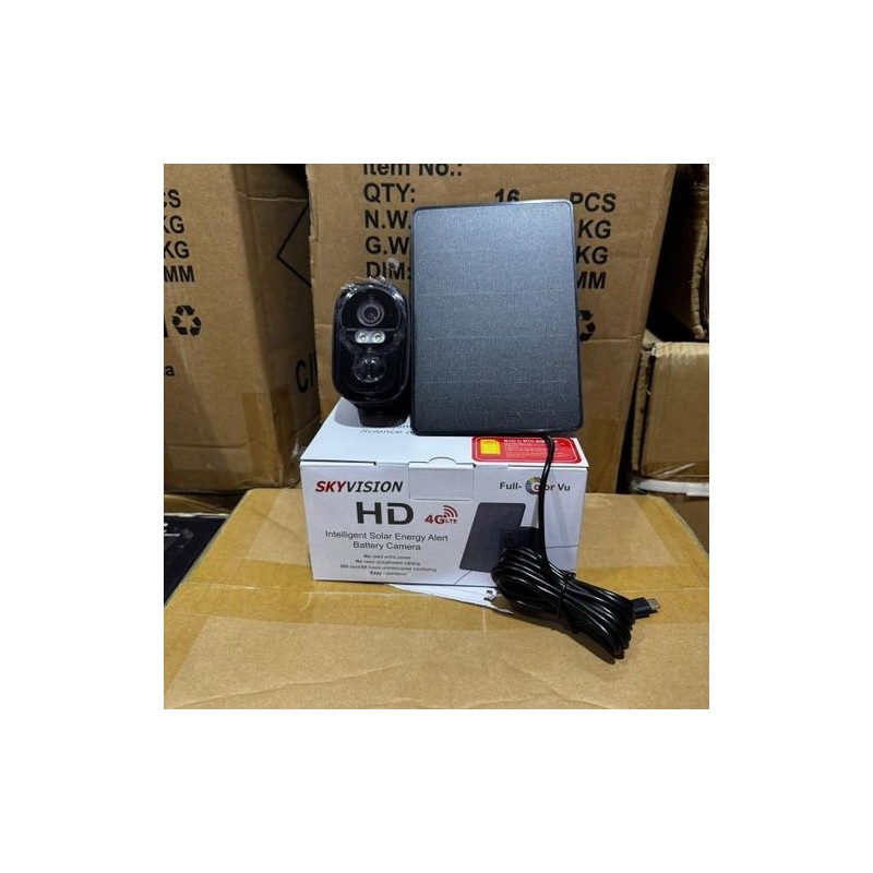 HD INTELLIGENT SOLAR ENERGY ALERT BATTERY CAMERA