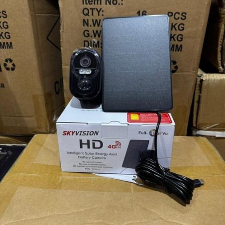 HD INTELLIGENT SOLAR ENERGY ALERT BATTERY CAMERA