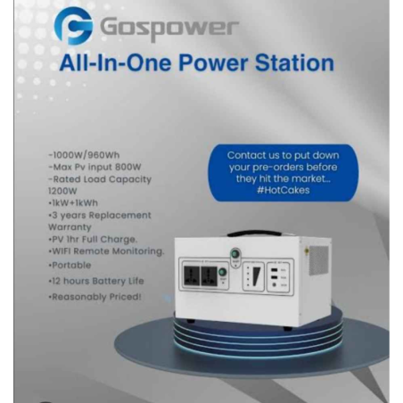 GOSPOWER ALL IN ONE LITE COMBO PACKAGE