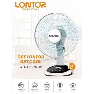 12" Lontor Table Fan CTL-CF025-12