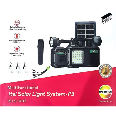 ITEL SOLAR LIGHT SYSTEM (ISLS 003)