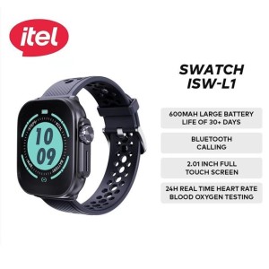 itel 2.01"Lux HD+ Scratch & Water Proof Smart Watch (ISW-L1)