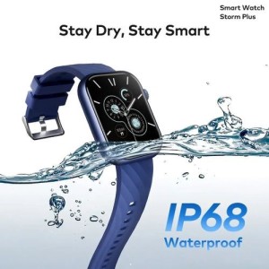 ITEL 2.01 HD WATER PROOF ISW 015 STORM PLUS SMART WATCH BLACK