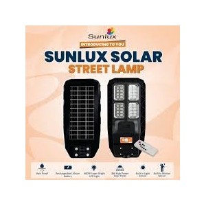 SUNLUX  BL - 103 SOLAR  STREET LAMP