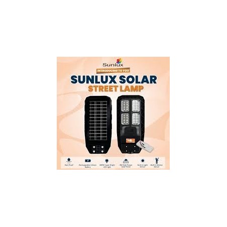 SUNLUX  BL - 103 SOLAR  STREET LAMP
