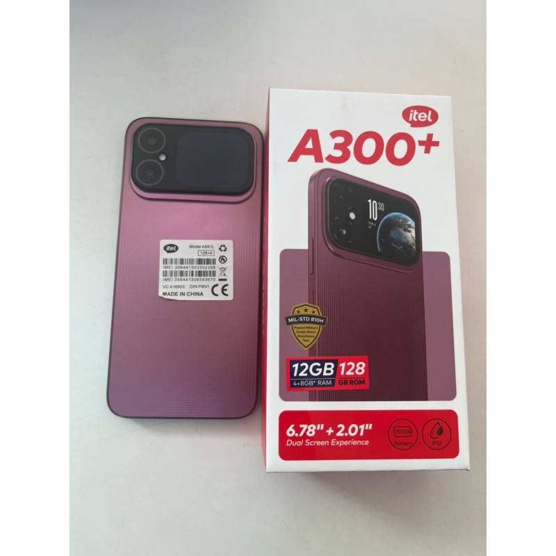 ITEL A300+ 64GB ROM 4GB RAM