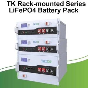 5kw 51.2v Rack Mount Taico Lithium Ion Battery