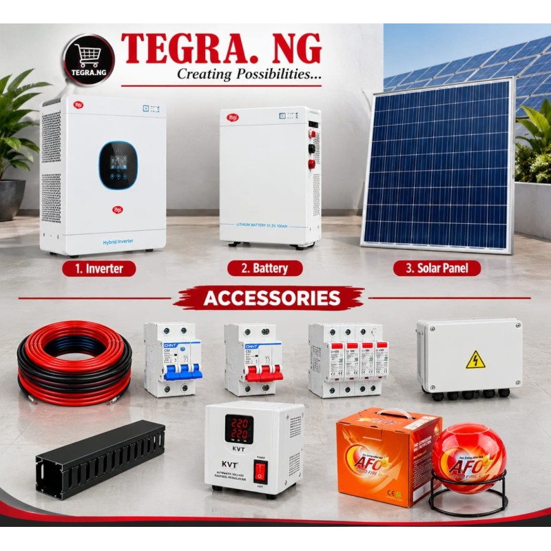 COMBO 6KW 5KWH 2.88KWP + 6MM CABLE
