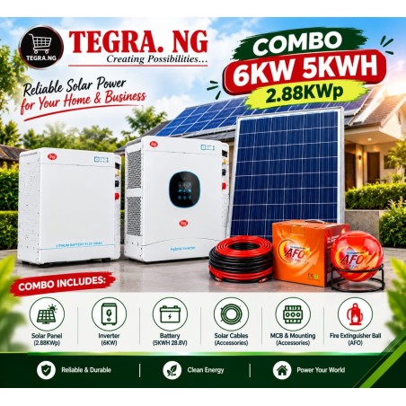 COMBO 6KW 5KWH 2.88KWP