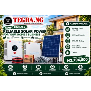 COMBO 6KW 5KWH 2.5KWP + 4MM CABLE