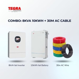 COMBO 8KVA 10KWH + 30M AC CABLE