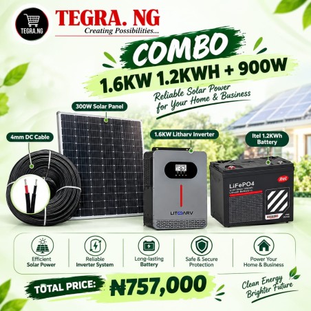 COMBO 1.6KW 1.2KWH + 900W