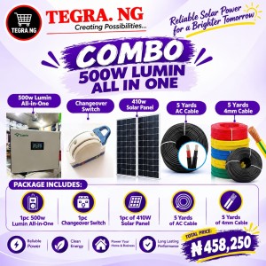 COMBO 500W LUMIN ALL IN ONE