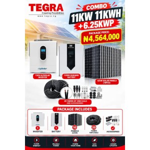 COMBO 11KW 11KWH + 6.25KWP