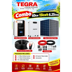 COMBO 10KW 15KWH 6.25KWP