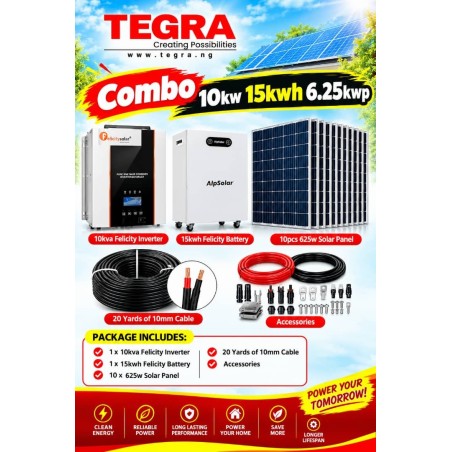 COMBO 10KW 15KWH 6.25KWP