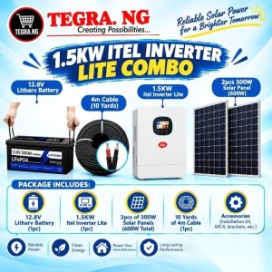 1.5KW ITEL INVERTER LITE COMBO