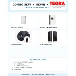 COMBO 5KW 5KWH 3.75KWP